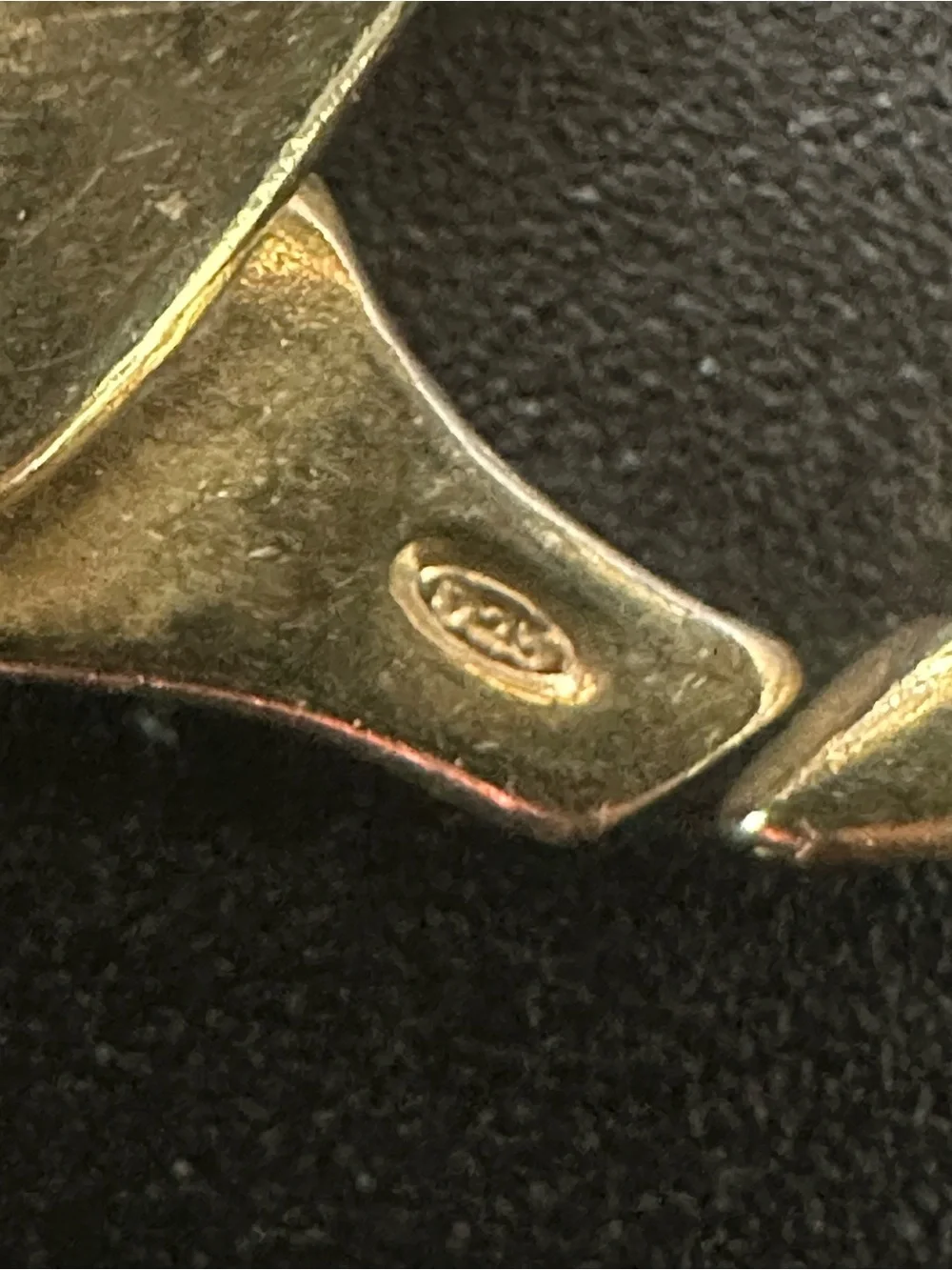 Vintage Sterling Gold Vermeil Cuban Link Chain Necklace 30